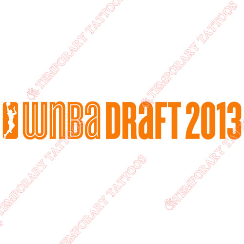 WNBA Draft Customize Temporary Tattoos Stickers NO.8596